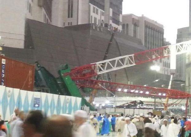 ماذا حدث قبل ساعات من سقوط الرافعة في المسجد الحرا