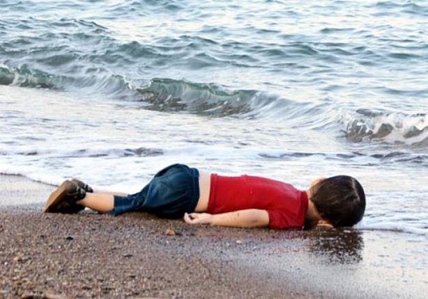 طفل سوري غريق