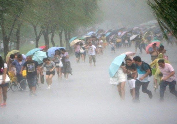 إعصار "نانمادول" يجلب أمطارا لفترة قصيرة على تايوا