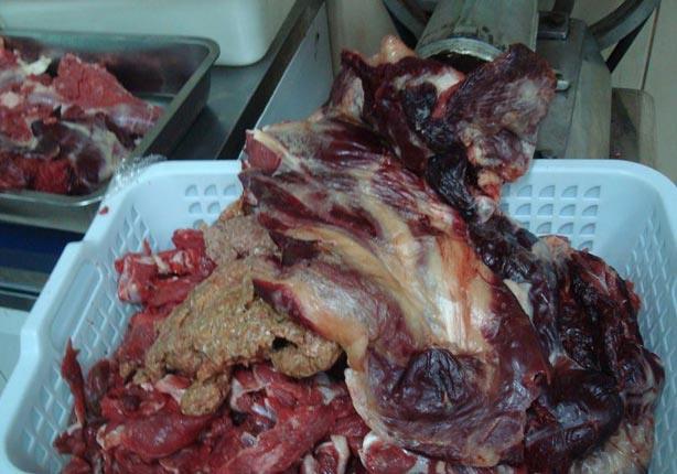 ضبط كمية من اللحوم الفاسدة