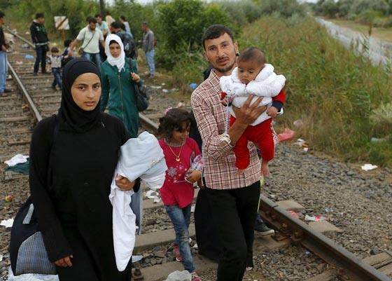 اللاجئين السوريين في المجر