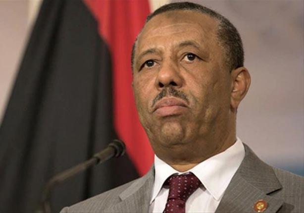 رئيس الحكومة الليبية المؤقتة عبد الله الثني       