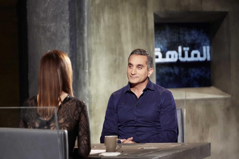 باسم يوسف حل ضيفاً على برنامج "المتاهة"