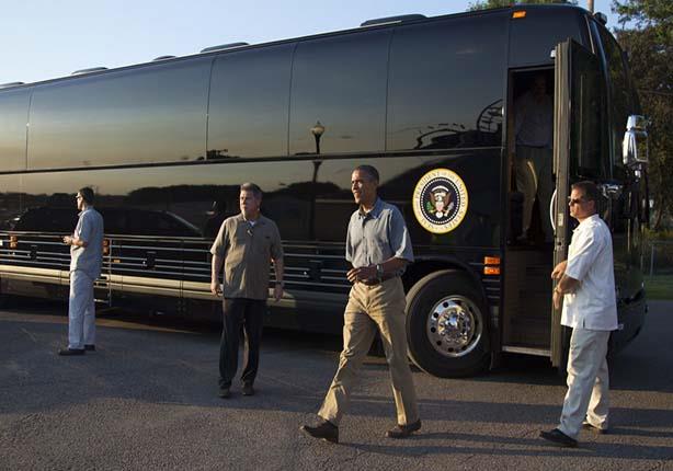 حافلة أوباما المدرعة