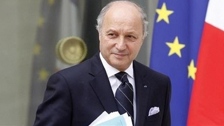 لوران فابيوس وزير الخارجي الفرنسي