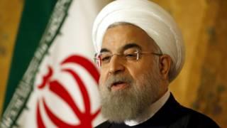  الرئيس الإيراني ندد بالهجوم على السفارة بعد حدوثه