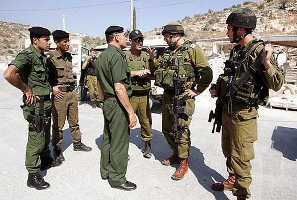 التنسيق الأمني بين فلسطين واسرائيل