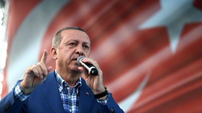 أردوغان تعهد بنشر تفاصيل الاتفاق مع العبادي بشأن ب