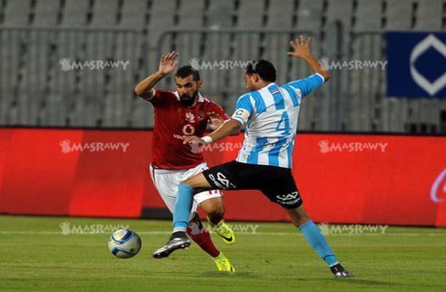 مباراة سابقة بين الأهلي والداخلية