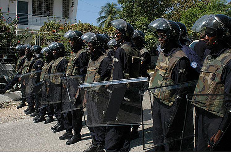 الشرطة فى هاييتي