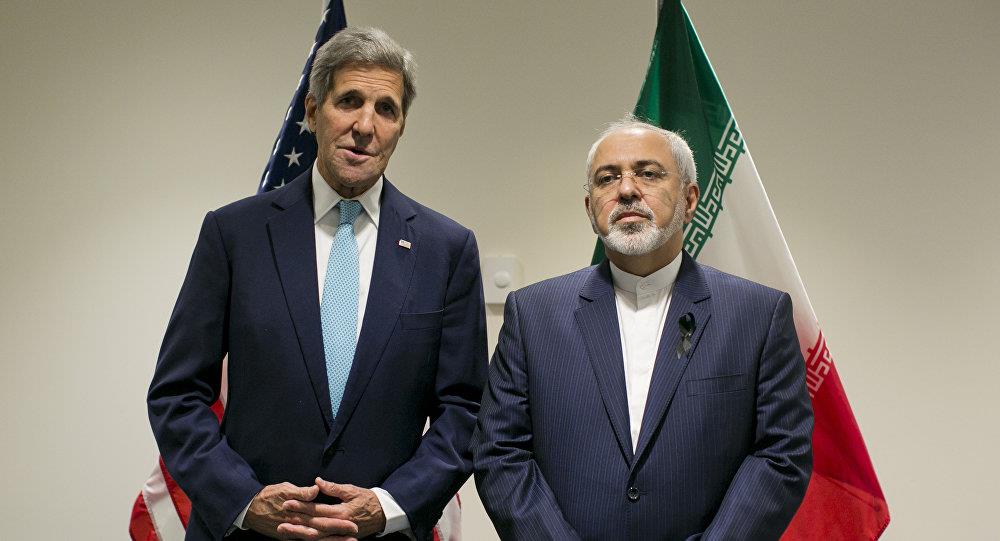 وزيري الخارجية الإيراني والأمريكي