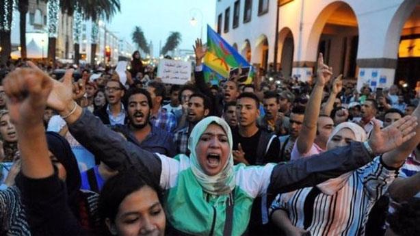 تظاهرات المغرب بعد مقتل بائع سمك