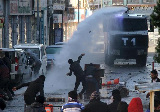مواجهات بين مواطنين والشرطة التركية في ديار بكر