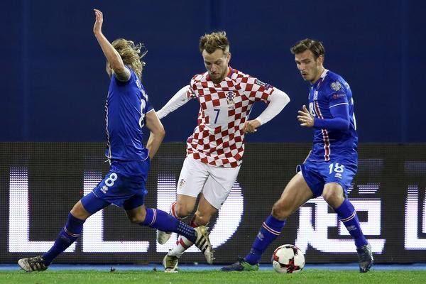 مباراة كرواتيا وأيسلندا
