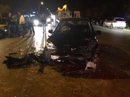 حادث تصادم سيارتين على طريق "دسوق - كفر الشيخ"