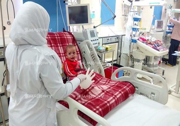 أطفال مستشفى أبو الريش في انتظار المدد