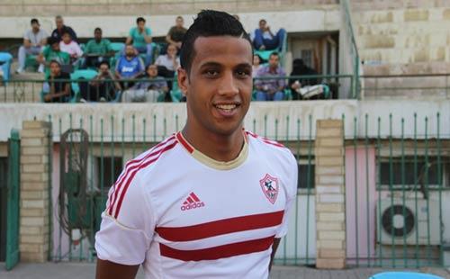 إسلام جمال لاعب نادي الزمالك