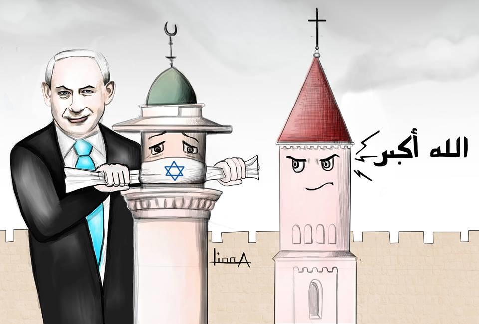 الكنائس الفلسطينية تؤذن تضامنًا مع المساجد بعد إقر
