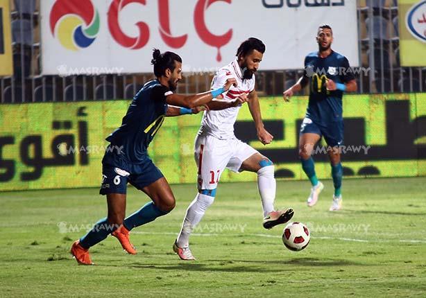 مباراة الزمالك وإنبي 