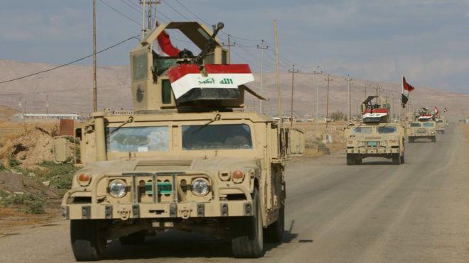 الجيش العراقي حقق تقدما كبيرا وبخاصة في مناطق شرق 