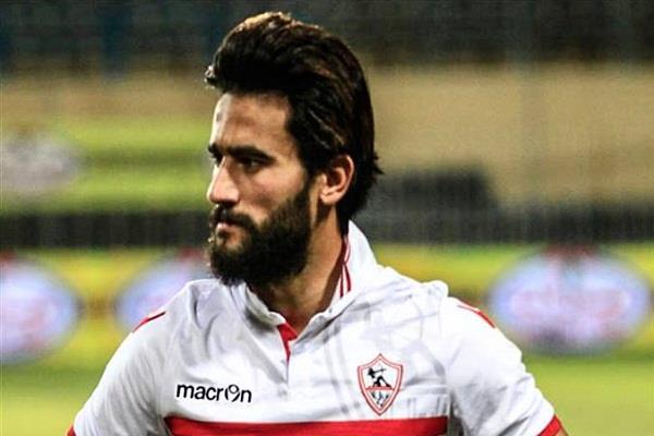 باسم مرسي لاعب الزمالك