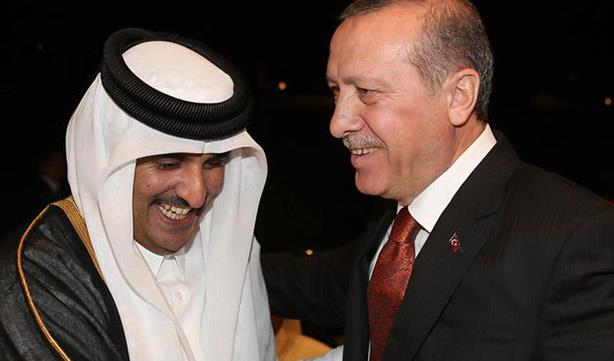 أردوغان يستقبل أمير دولة قطر 