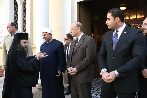 محافظ القاهرة يحضر احتفال طائفة الروم الأرثوذكس 
