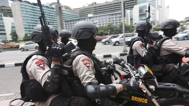  شرطة مكافحة الإرهاب تقوم بدوريات في العاصمة الإند