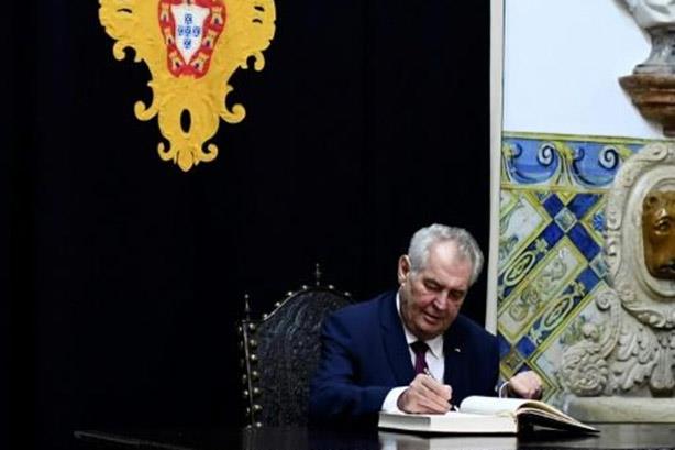 الرئيس زيمان في لشبونة