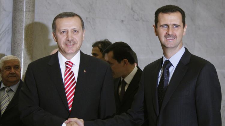بشار الأسد ورجب طيب أردوغان