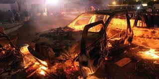 انفجار سيارة مفخخة ببنغازي