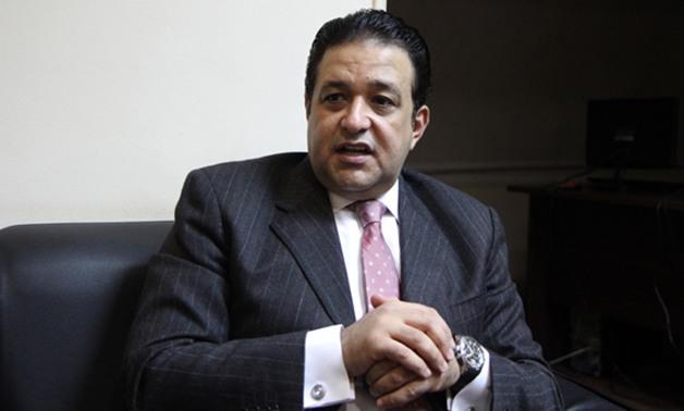 علاء عابد رئيس الكتلة البرلمانية بحزب المصريين الأ