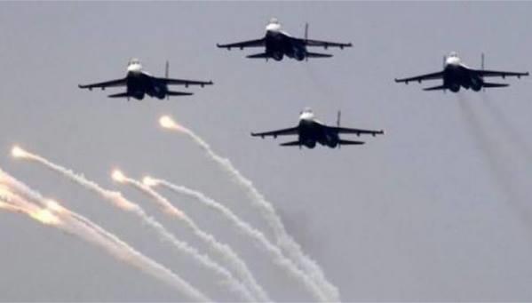 المقاتلات الروسية تشن غارات على حمص وحلب