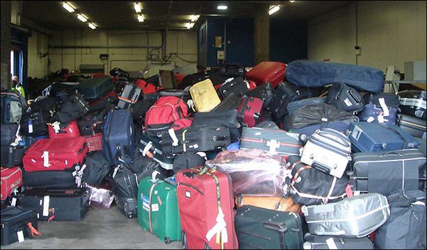 فقدان سبعة حقائب بين كل ألف حقيبة في المطار