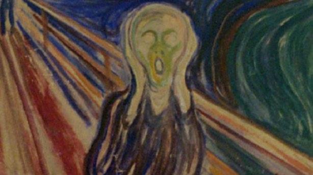  لوحة "الصرخة" للرسام التعبيري النرويجي إدفارت مون