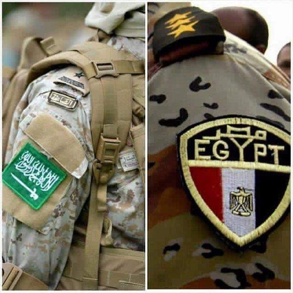 قوات مصرية سعودية
