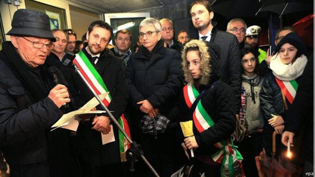  جلسة تأبين للطالب الإيطالي حضرها مسؤولون ومواطنون
