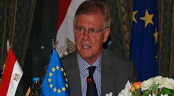 جيمس موران سفير الاتحاد الأوروبي لدى مصر