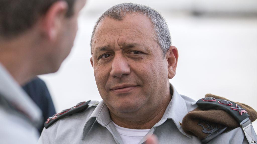 الجنرال غادي أيزنكوت رئيس أركان الجيش الاسرائيلي