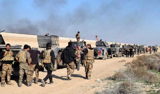قوات مكافحة الإرهاب العراقية تحرر "البوعبيد" بالأن