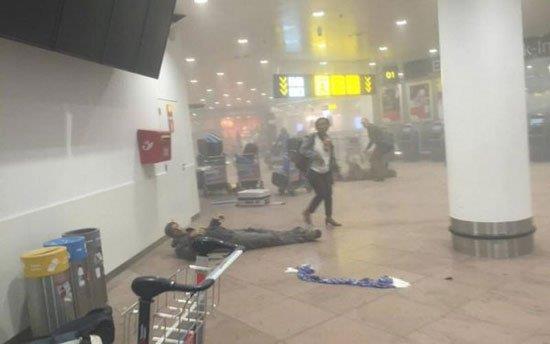 انفجار مطار بروكسل