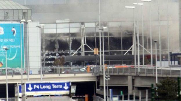 تفجير مطار بروكسل