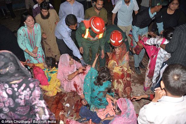 ارتفاع حصيلة قتلى تفجير لاهور إلى 72 شخصا 