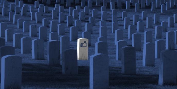 باحثون فيسبوك يُصبح أكبر مِقبرة افتراضية