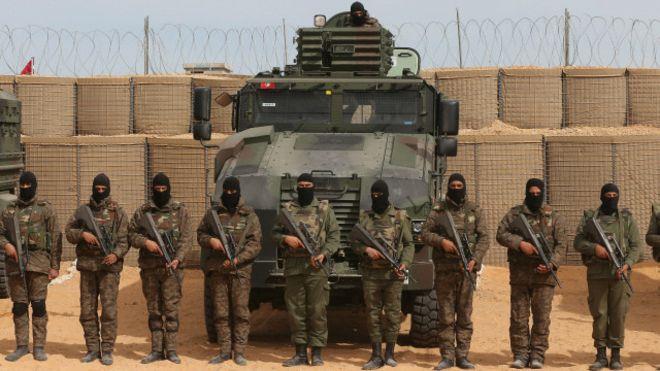 اقامت تونس جدارا على الحدود الليبية