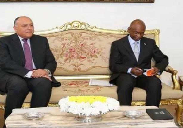 وزير الخارجية سامح شكري ونظيره البوروندي