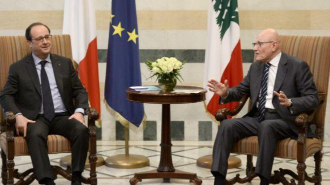 تعهد هولاند بتقديم 100 مليون يورو للبنان