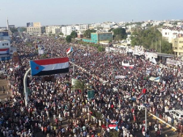 الحراك الجنوبي ينظم مليونية لدعم مطالبه بالانفصال 