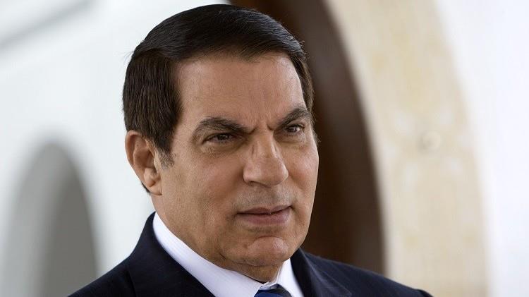الرئيس التونسي المخلوع زين العابدين بن علي