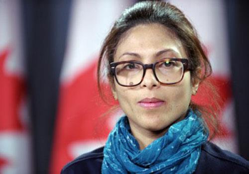 زوجة المدون السعودي رائف بدوي